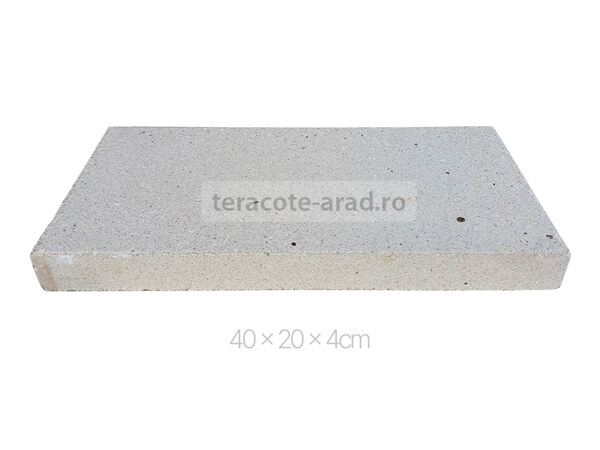 Placă de șamotă 40x20x4cm