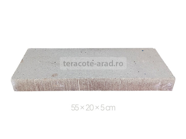 Placă de șamotă 55x20x5cm
