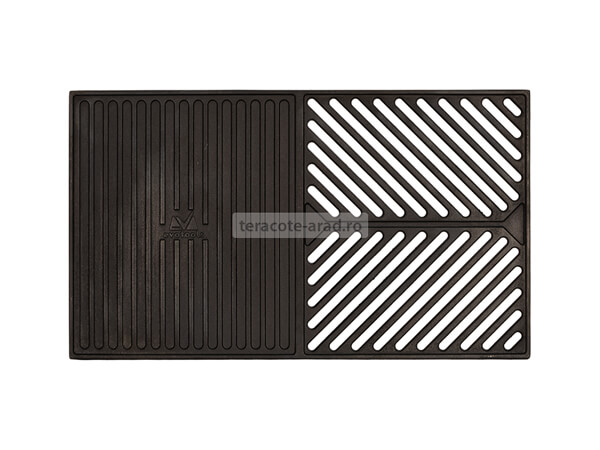 Plita H din fonta, tip grill, 600 x 350 x 10 mm